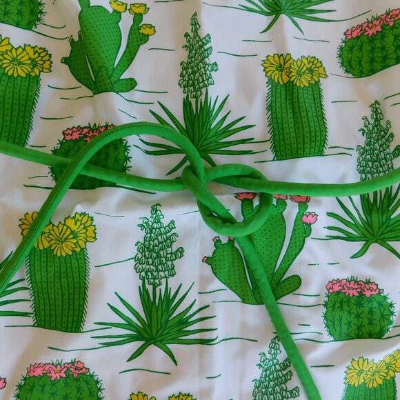 NOS Vested Gentress Sonoran Desert agave barrel paddle prickly pear cactus dress - Picture 6 of 16